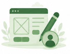 UI and UX Design logo